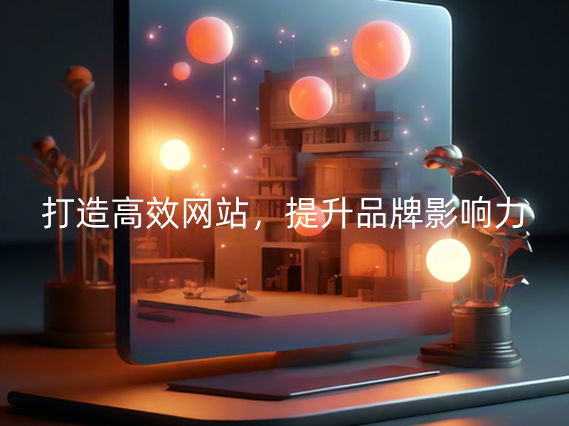打造高效网站，提升品牌影响力